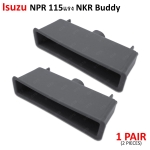 หลุมดึงประตู หลุมมือดึงในประตู ข้างซ้าย+ขวา 2 ชิ้น สีเทา สำหรับ Isuzu NPR NKR Buddy Truck 115HP